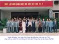 Ảnh kỷ niệm CNV nhà trường với các đồng chí lãnh đạo Tổng công ty xây dựng Hà Nội