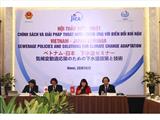 Hội thảo Việt - Nhật về Chính sách và giải pháp thoát nước thích ứng với biến đổi khí hậu